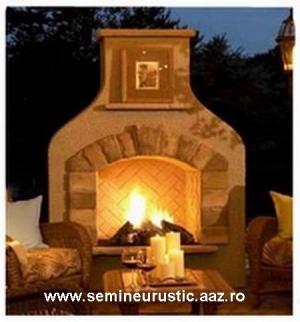 Montare  Confectionare  Constructie   Semineu  Modern  Rustic  Cosar – Hornar Bucovina ,  Vatra Do