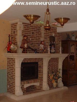Montare  Confectionare  Constructie   Semineu  Modern  Rustic  Cosar – Hornar Bucovina ,  Vatra Do