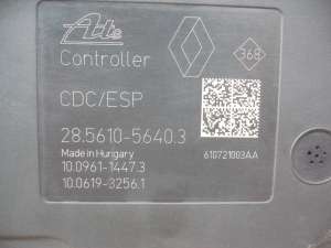 Vand unitate ABS cu ESP Renault Megane 3 / Fluence (2008- 2013)
