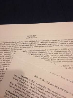 Comentarii romana bac