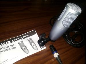Microfon AKG Perception pentru inregistrari audio profesionale