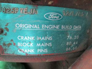Motor Ford 826F - dezmembrez