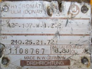 Hidromotor Hydromatik A2F.107.W.1.Z.2