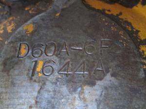 Pompa hidraulica Komatsu D60A-6F