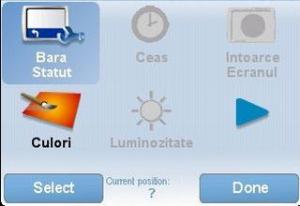 TomTom meniu limba Romana