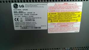 Vand TV LG Plasma 107 cm (42") model 42px3rv
