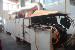 Utilaj linie productie napolitane vafe 2005 cu cuptor tunel