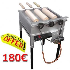 Aparat kurtos kalacs pe carbuni cu 5 forme nou