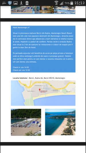 excursie Montenegro Beach Resort Budva all inclusive
