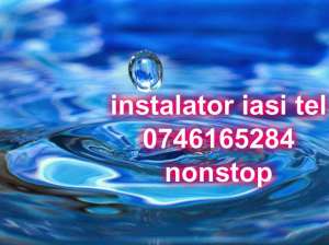 Instalator sanitar iasi
