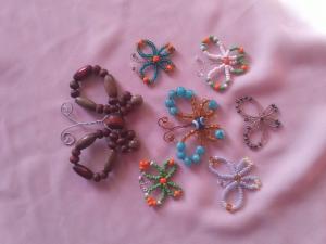Mărțișoare din mărgele - handmade