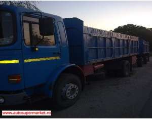 Vand camion raba basculabil + remorca basculabila