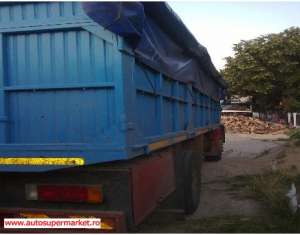 Vand camion raba basculabil + remorca basculabila