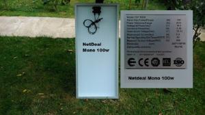 Panou Solar 100w Fotovoltaic Monocristalin