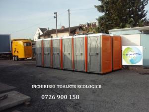 INCHIRIERI TOALETE ECOLOGICE