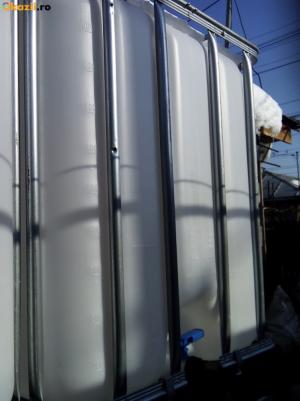 Rezervoare/containere de 1000 litri cu grilaj metalic