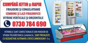 Vand frigidere,  congelatoare,  lazi,  vitrine si combine frigorifice