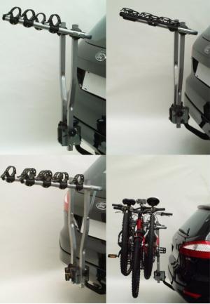 Suport pe carlig remorcare pentru 2 Biciclete Peruzzo Arezzo