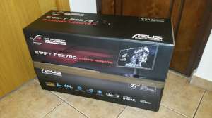 Monitor LED ASUS ROG Swift PG278Q 27 inch 1ms GTG black 2560 x 1440px G-SYNC 3D Surrond WQHD 144Hz