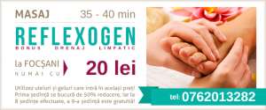 Masaj profesionist reflexogen,  suedez si anticelulitic in Focsani