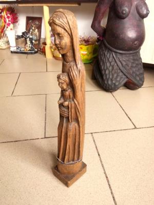Sculptura - mama si copilul