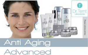 Crema antirid cu coenzima Q 10 si colagen Anti-aging Advanced de noapte Dr. Temt