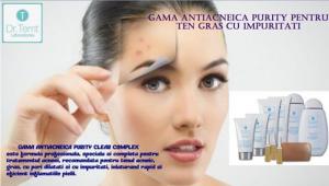 TONIFIANT ANTIACNEIC CU ACID SALICILIC SI ARNICA PENTRU TEN GRAS PURITY DR. TEMT