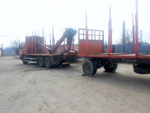 volvo fm12 6x4 macara forestiera