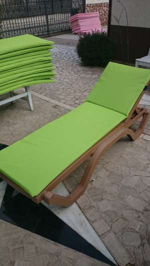 Saltele sezlong,  perne mobilier terase
