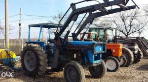 Tractor Landini cu incarcator baloti