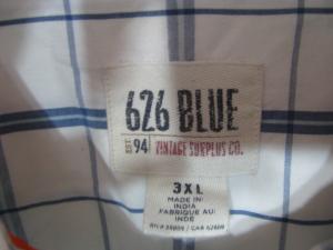 Camasa marime 3 XL  626 BLUE