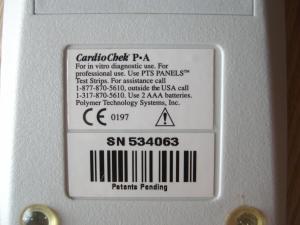 cardiochek p.a cardiologie analizor sanger colesterol -medic