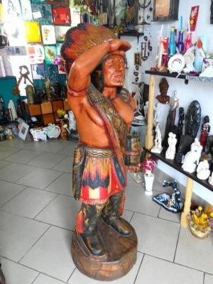 Sculptura in lemn - Indian