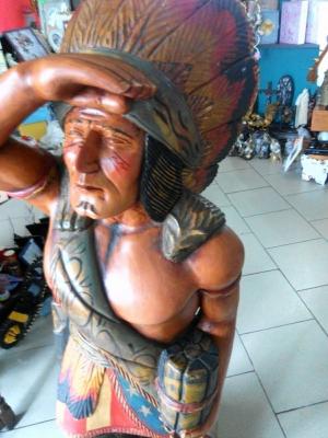 Sculptura in lemn - Indian