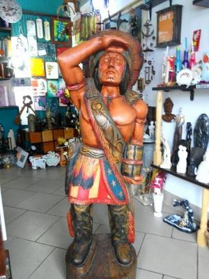 Sculptura in lemn - Indian