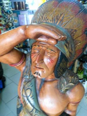 Sculptura in lemn - Indian