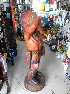 Sculptura in lemn - Indian