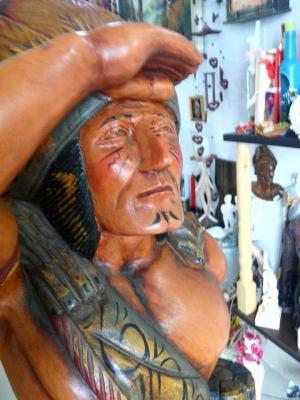 Sculptura in lemn - Indian