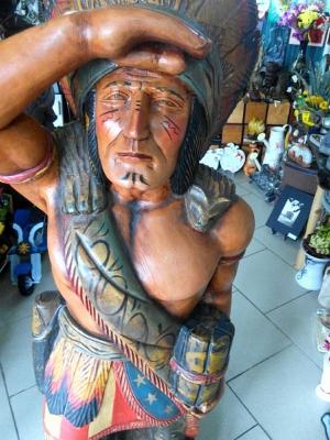 Sculptura in lemn - Indian