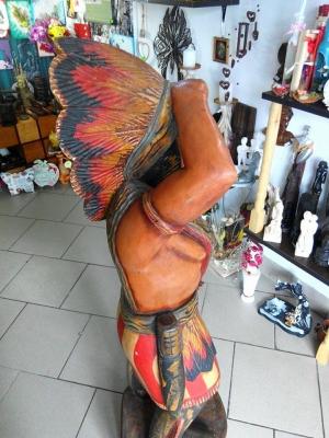 Sculptura in lemn - Indian