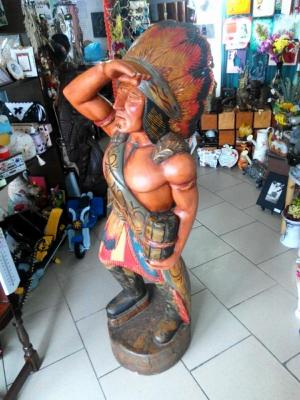 Sculptura in lemn - Indian