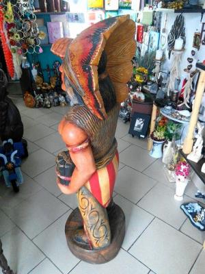 Sculptura in lemn - Indian
