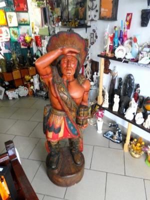 Sculptura in lemn - Indian