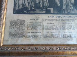 Tablou vechi - Solemnitatea deschiderii divanului ad-hoc - 1857
