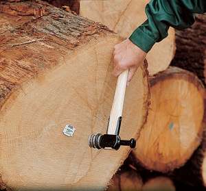 Placute plastic pentru marcare,  ciocan pentru batut placute si alte accesorii forestiere