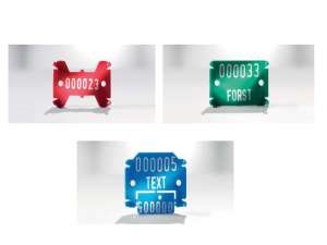 Placute plastic pentru marcare,  ciocan pentru batut placute si alte accesorii forestiere