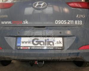 Carlig Remorcare Hyundai i20 2014 - ,   demontabil automat