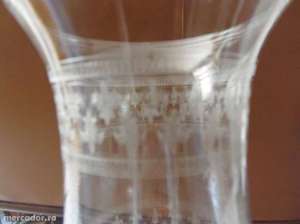 Candele rusesti globuri in cristal  inaltime 45 cm