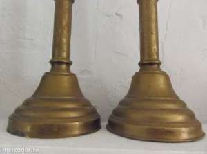 Candele rusesti globuri in cristal  inaltime 45 cm