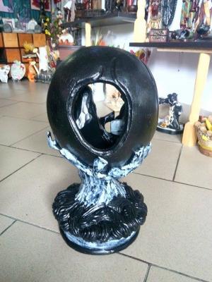 Sculptura in lemn```